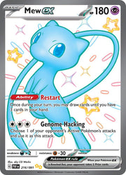Mew ex #216/091 - SV: Paldean Fates - Near Mint