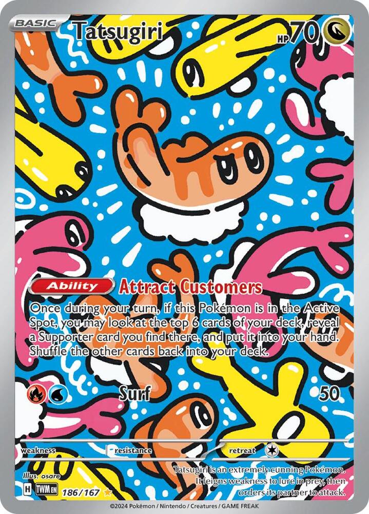 Tatsugiri #186/167 - SV06: Twilight Masquerade - Near Mint