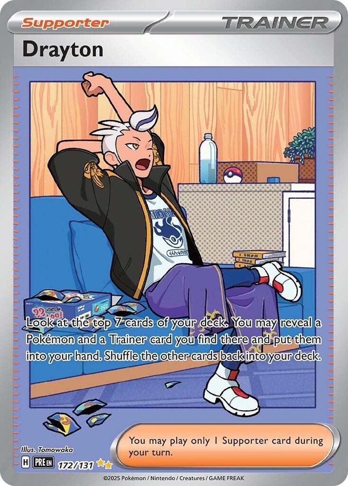 Drayton #172/131 - SV: Prismatic Evolutions - Near Mint