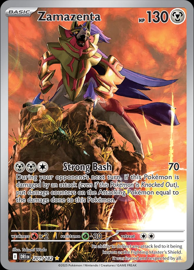 Zamazenta #201/182 - SV10: Destined Rivals - Near Mint