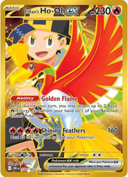 Ethan's Ho-Oh ex #239/182 - SV10: Destined Rivals - Near Mint
