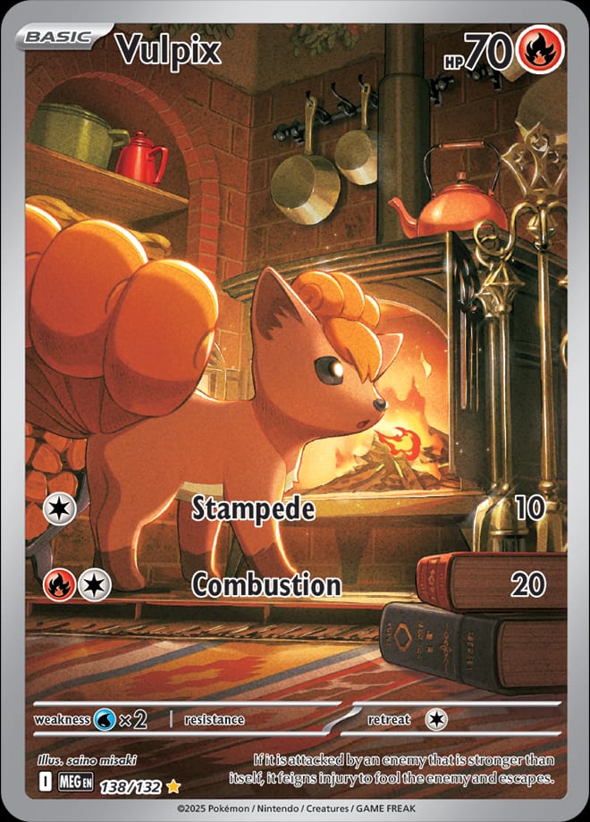 Vulpix #138/132 - ME01: Mega Evolution - Near Mint