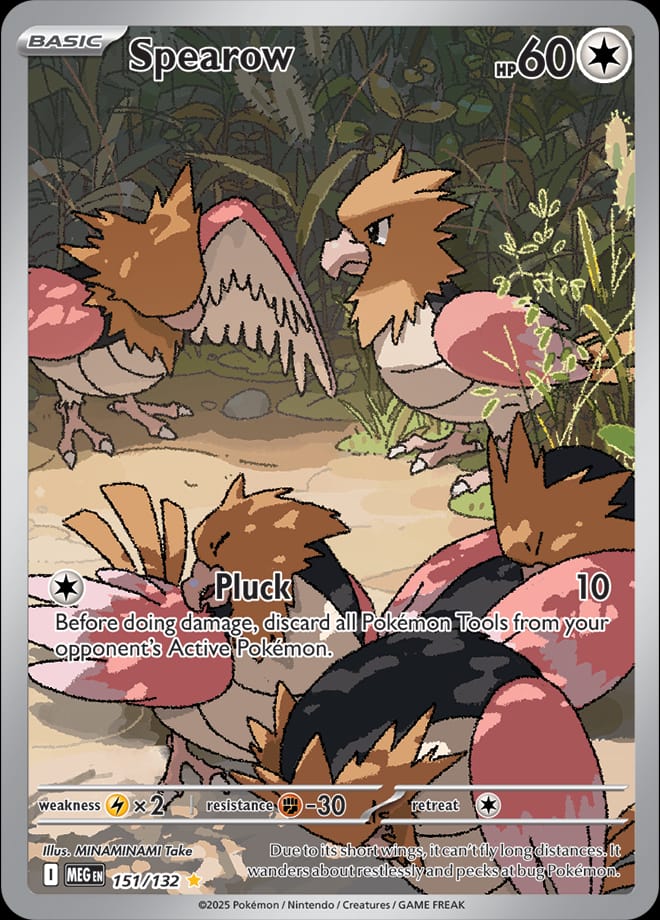 Spearow #151/132 - ME01: Mega Evolution - Near Mint